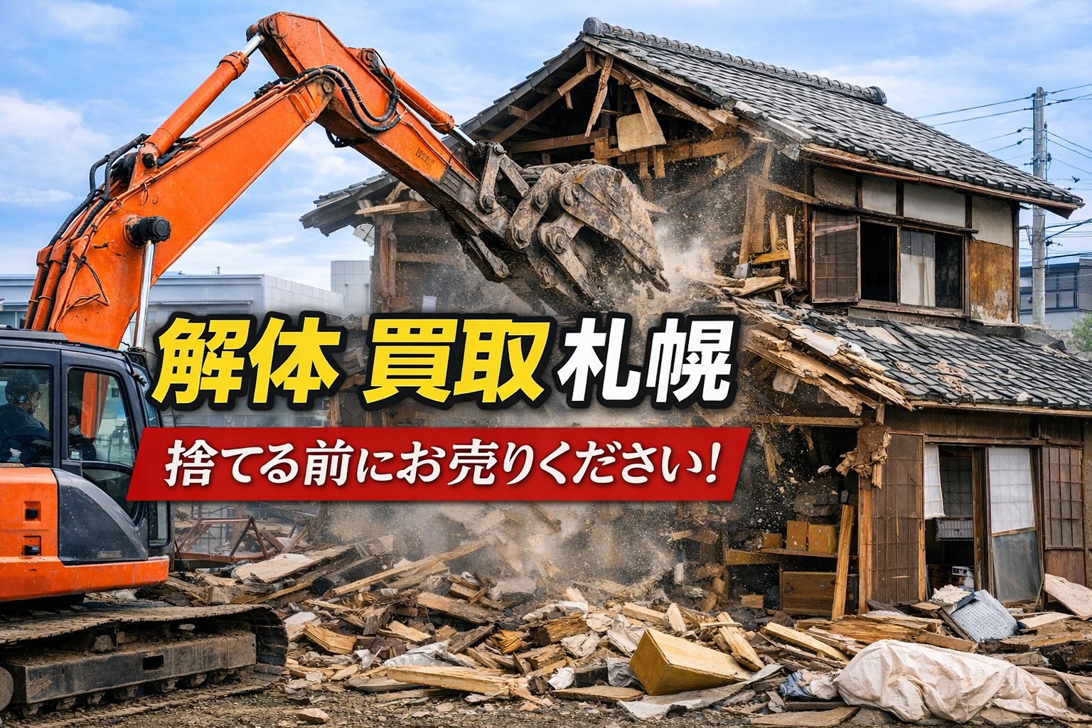 解体 買取 札幌