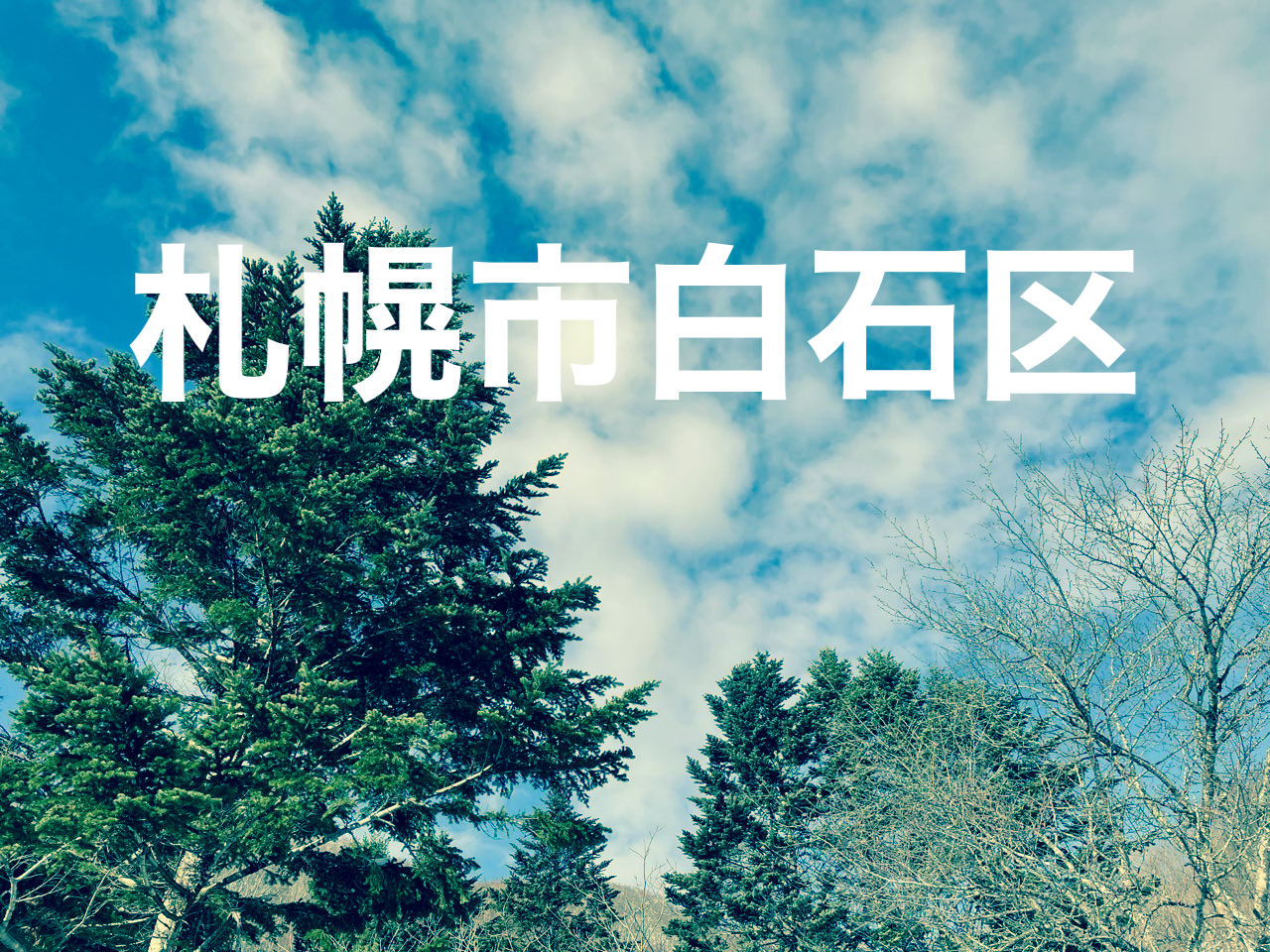 札幌市白石区出張買取