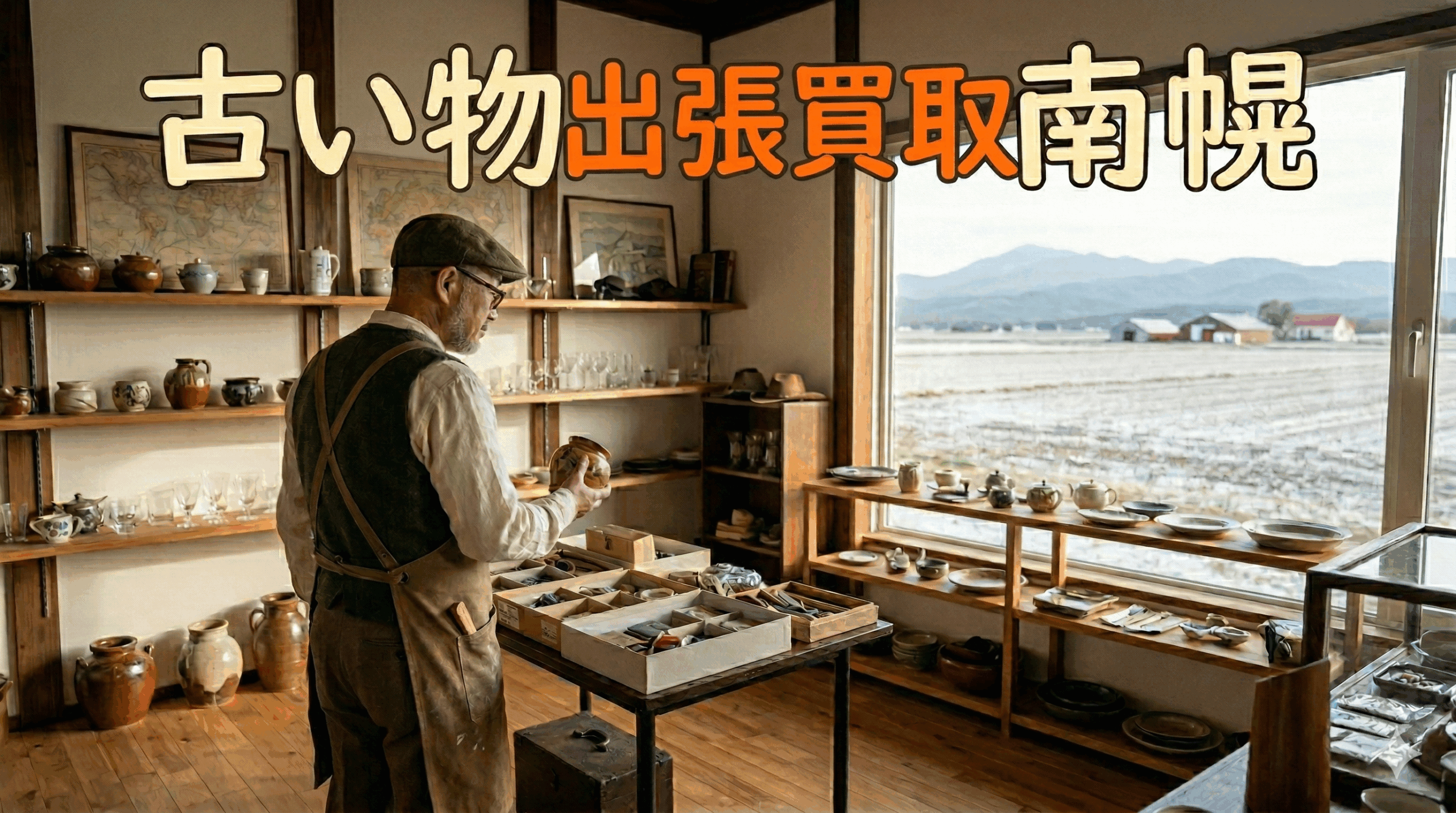 骨董品 買取 南幌